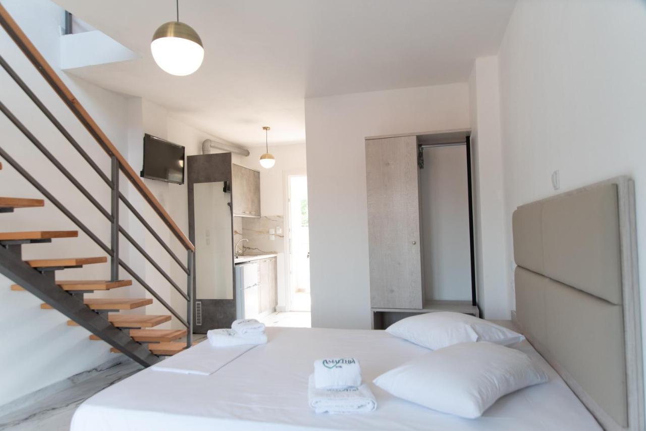 Hotel Amalthia à Skala Potamia  Extérieur photo
